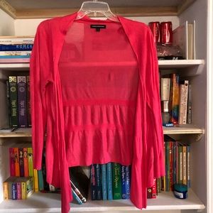 Express Coral cardigan